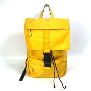 FENDI Yellow Leather Backpack